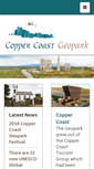 Mobile Screenshot of coppercoastgeopark.com